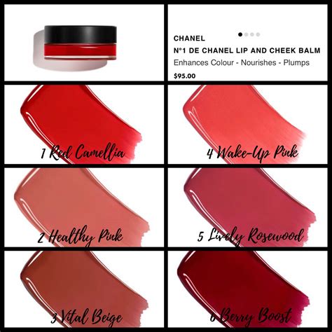 chanel lip and cheek balm swatches|chanel lip balm shades.